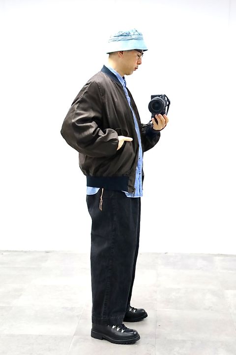 Gurank 26SS LM MA1ブルゾンスタイル