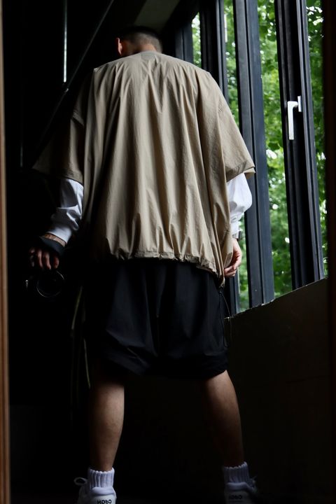 S.F.C HALF ZIP NYLON SHIRTスタイル
