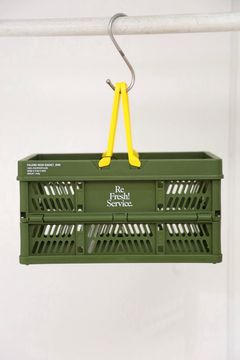 フレッシュサービスReFresh!Service. “SAUNA FOLDING MESH BASKET”(KHAKI)☆9月19日(土)発売！