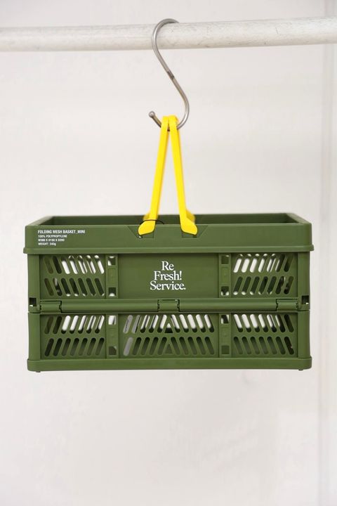 フレッシュサービスReFresh!Service. “SAUNA FOLDING MESH BASKET”(KHAKI)☆9月19日(土)発売！