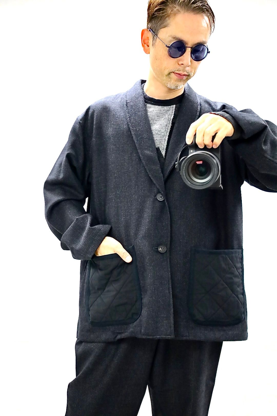 COMME des GARCONS HOMME ウール千鳥格子ジャケット2025.10.3.