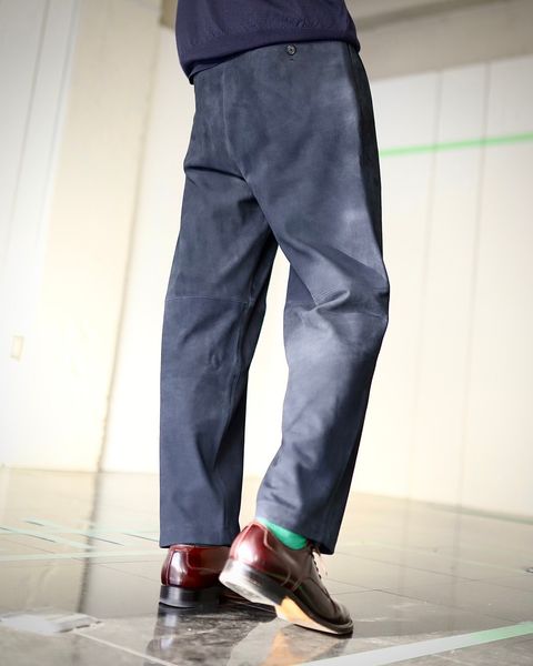 A.PRESSE アプレッセ 2024 Style1 Cashmere High Gauge Crew Neck Sweaterスタイル
