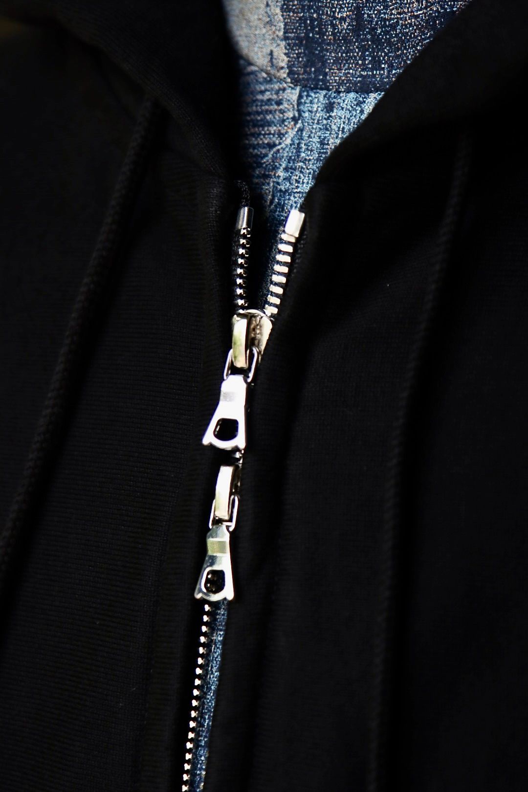 ブラームス 25FW ジップアップスウェットフーディワイドSoft&Hard Sweat Hoodie Zip Wide(bROOTS24F28F25)Black☆新作発売！