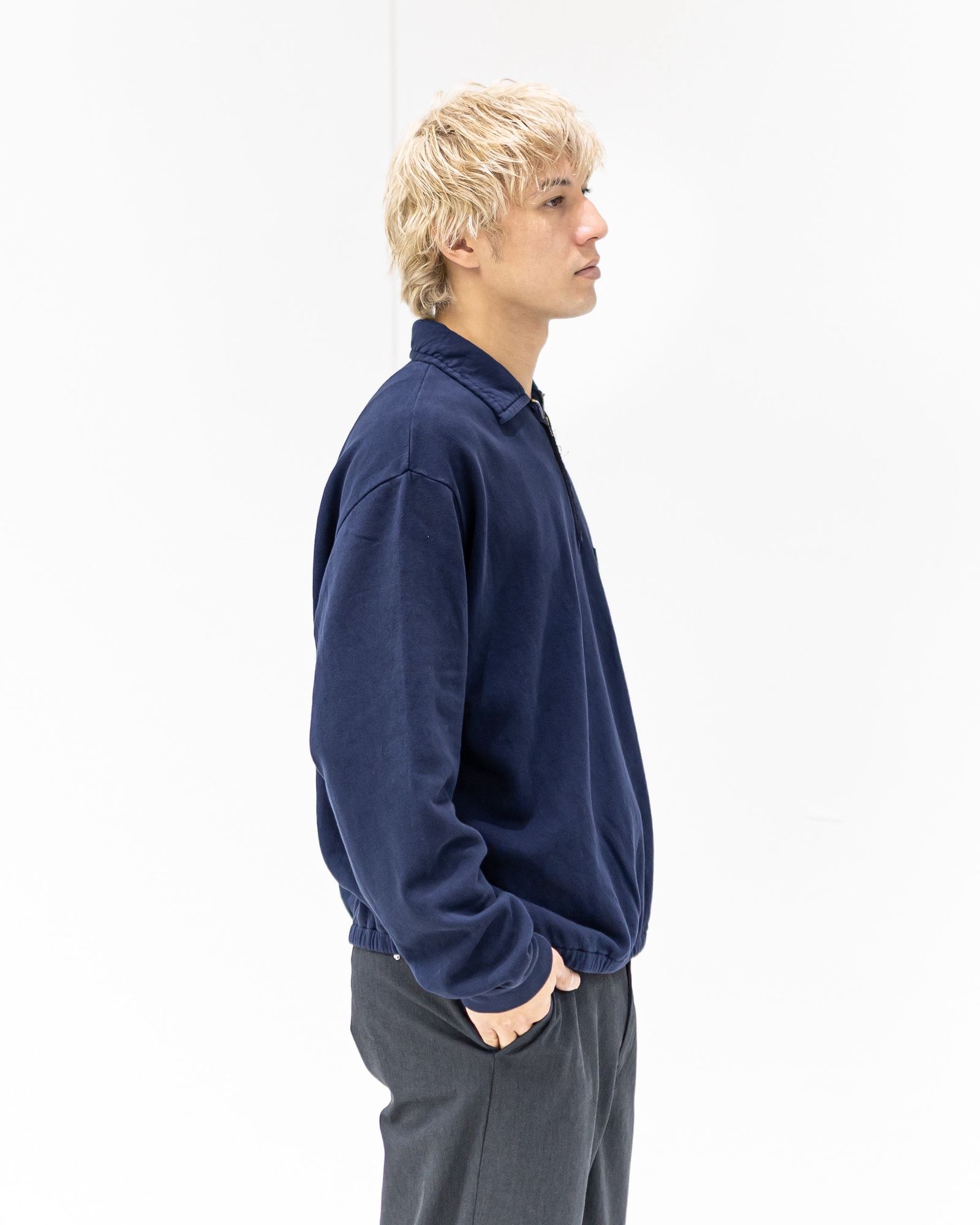 A.PRESSE Vintage Light Weight Half Zip Sweatshirt 3月7日(土)新作発売！