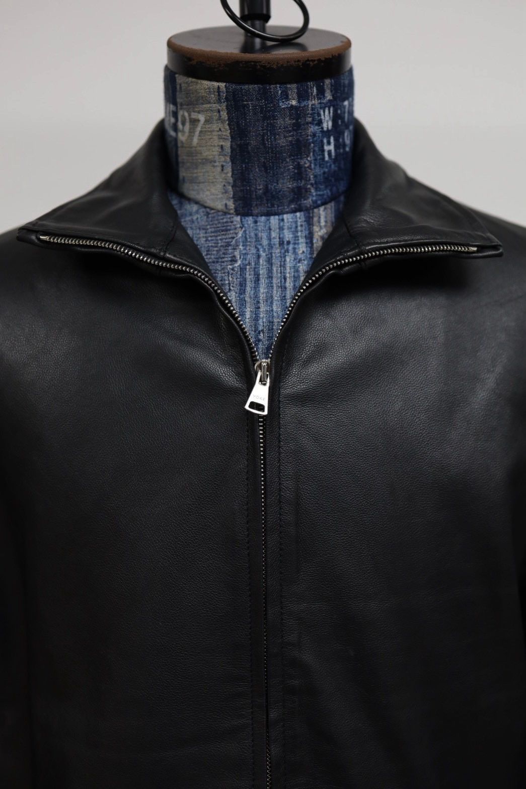 YOKE 26SS Carf Leather Truck Jacket(YK26SS01157B)BLACK☆1月24日(土)発売！