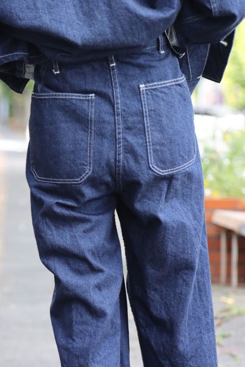 CIOTA 22AWデニムカバーオールセットアップstyle.2022.10.13