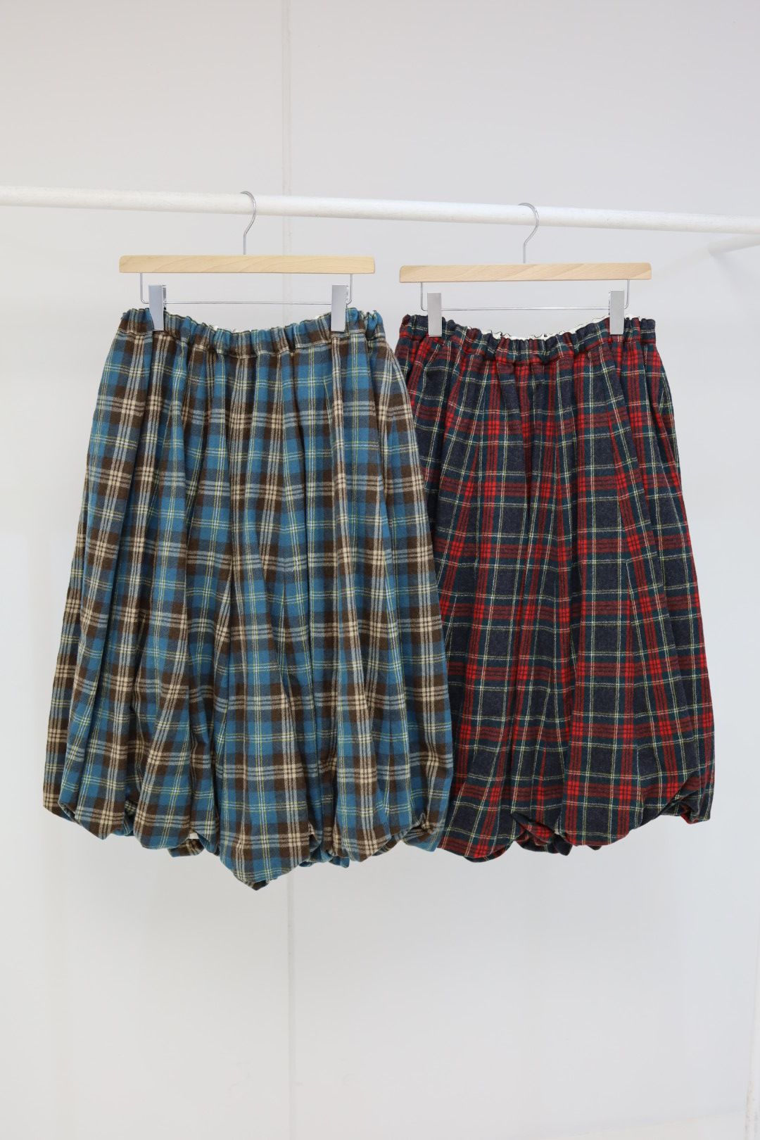 tao 26FW ウールミルドタータンチェック先染パンツ(TR-P014-051-2)BROWN/GREEN/WHITE☆10月16日(金)発売！