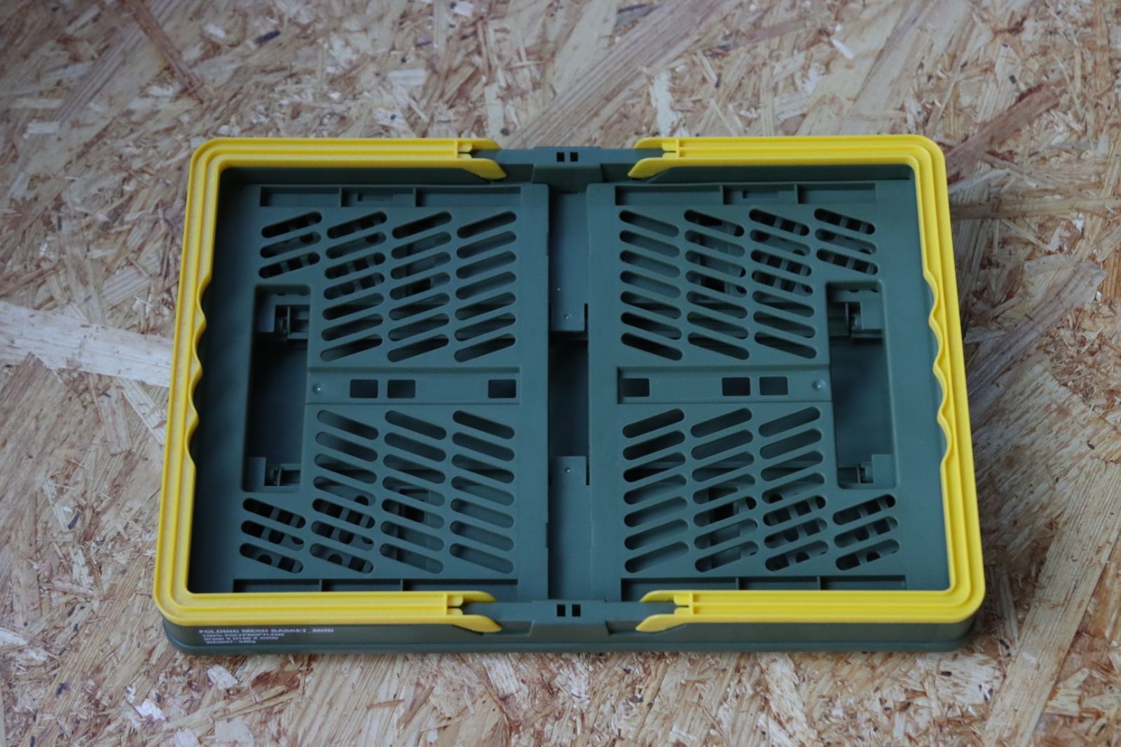 フレッシュサービスReFresh!Service. “SAUNA FOLDING MESH BASKET”(KHAKI)