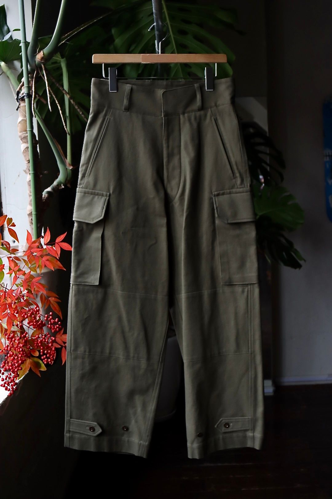 Blurhms Cotton Serge 47 Pants 2 ブラームス-