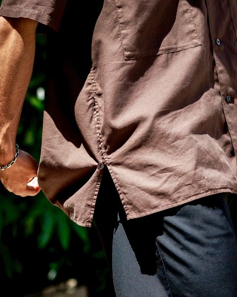 YOKE GARMENTDYED COTTON SILK TWILL OPEN COLLAR SHIRT 5月3日(土)新作発売！