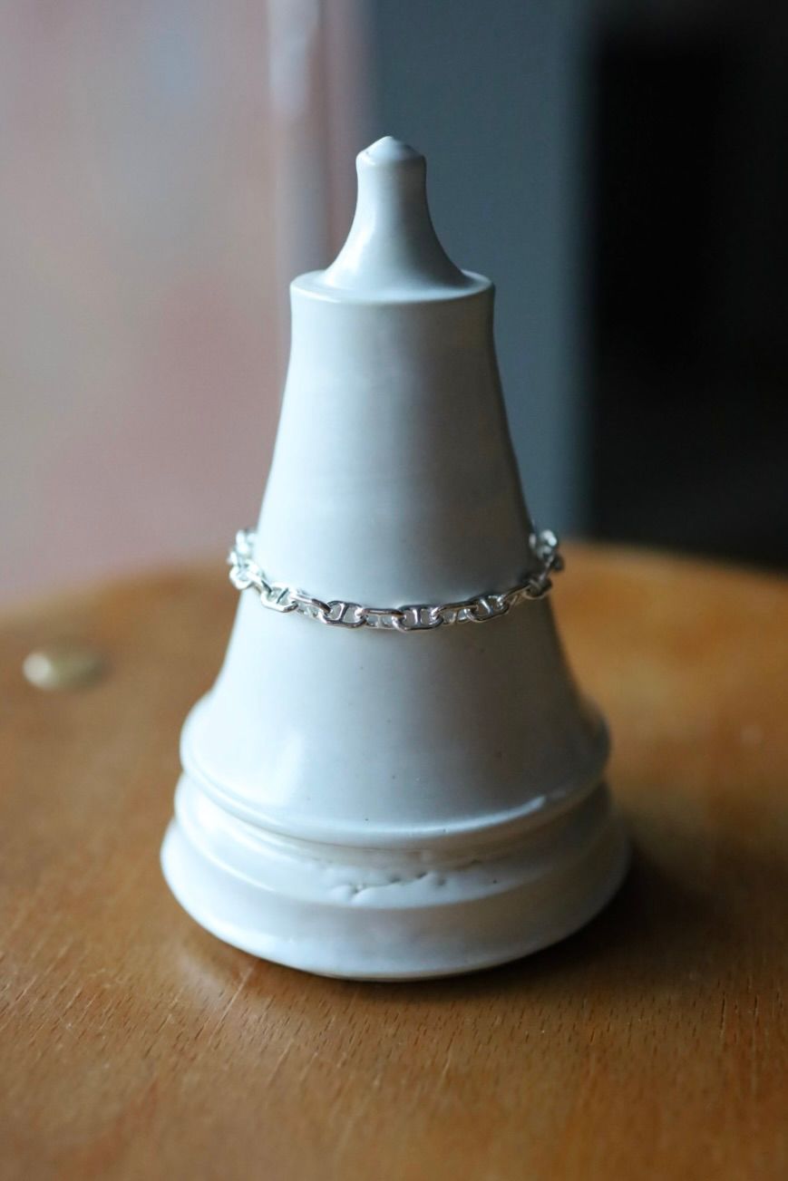 XOLO JEWELRY ショロジュエリー / Solid Anchor Link Bracelet -5mm-(XOB107)☆11月15日(土)再入荷！