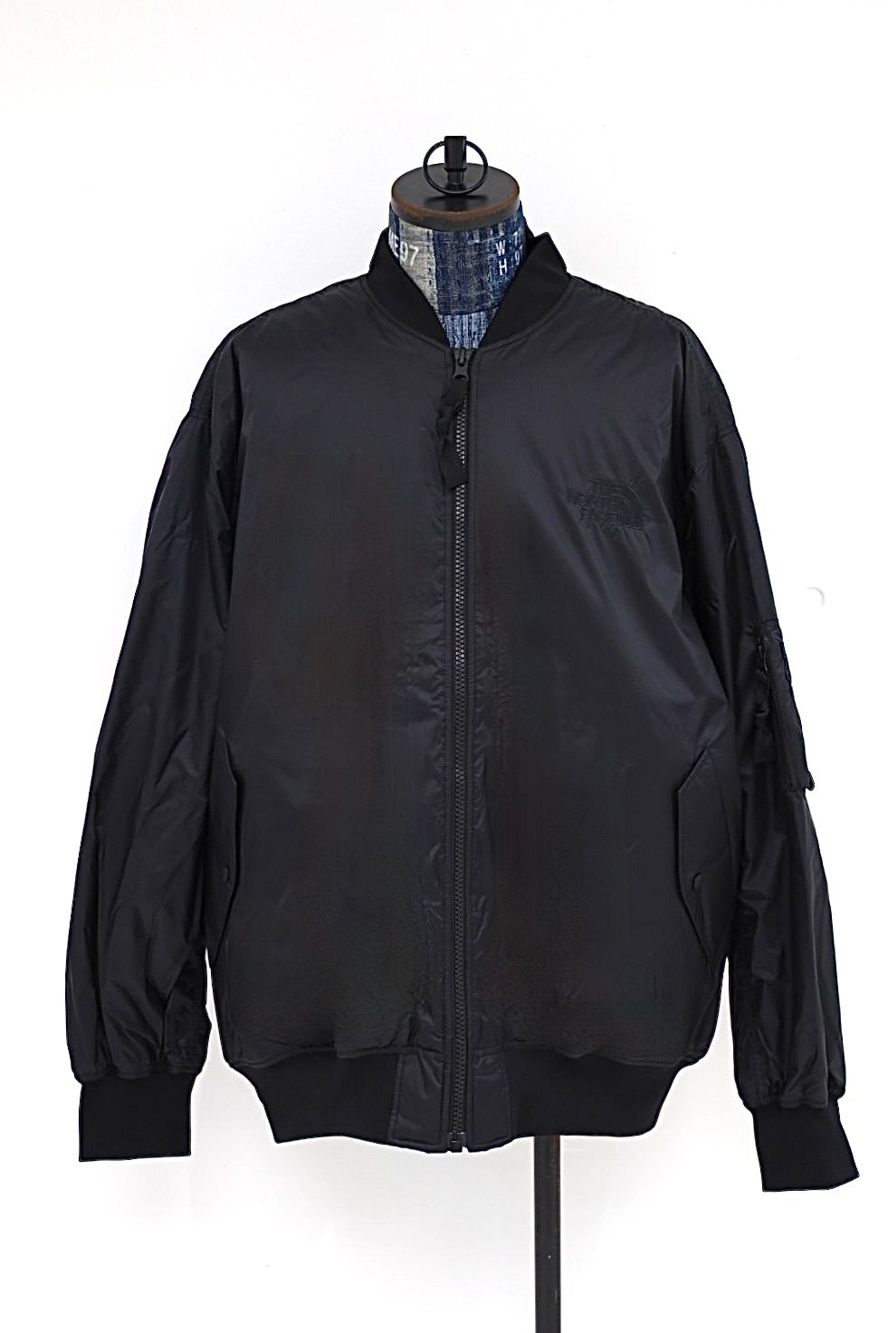 アイジュンヤワタナベマン THE NORTH FACE コラボレーションボンバージャケット(WR-J902-100)BLACK☆8月14日(金)発売！