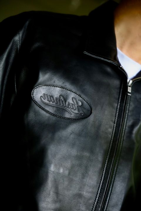 LASTMAN 24AW ラストマン大久保篤志 LEATHER DRIZZLER JACKETスタイル