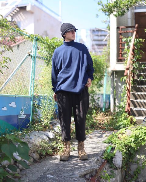 STRIPES FOR CREATIVE FW23 SUPER BIG TURTLE LS TEEスタイル