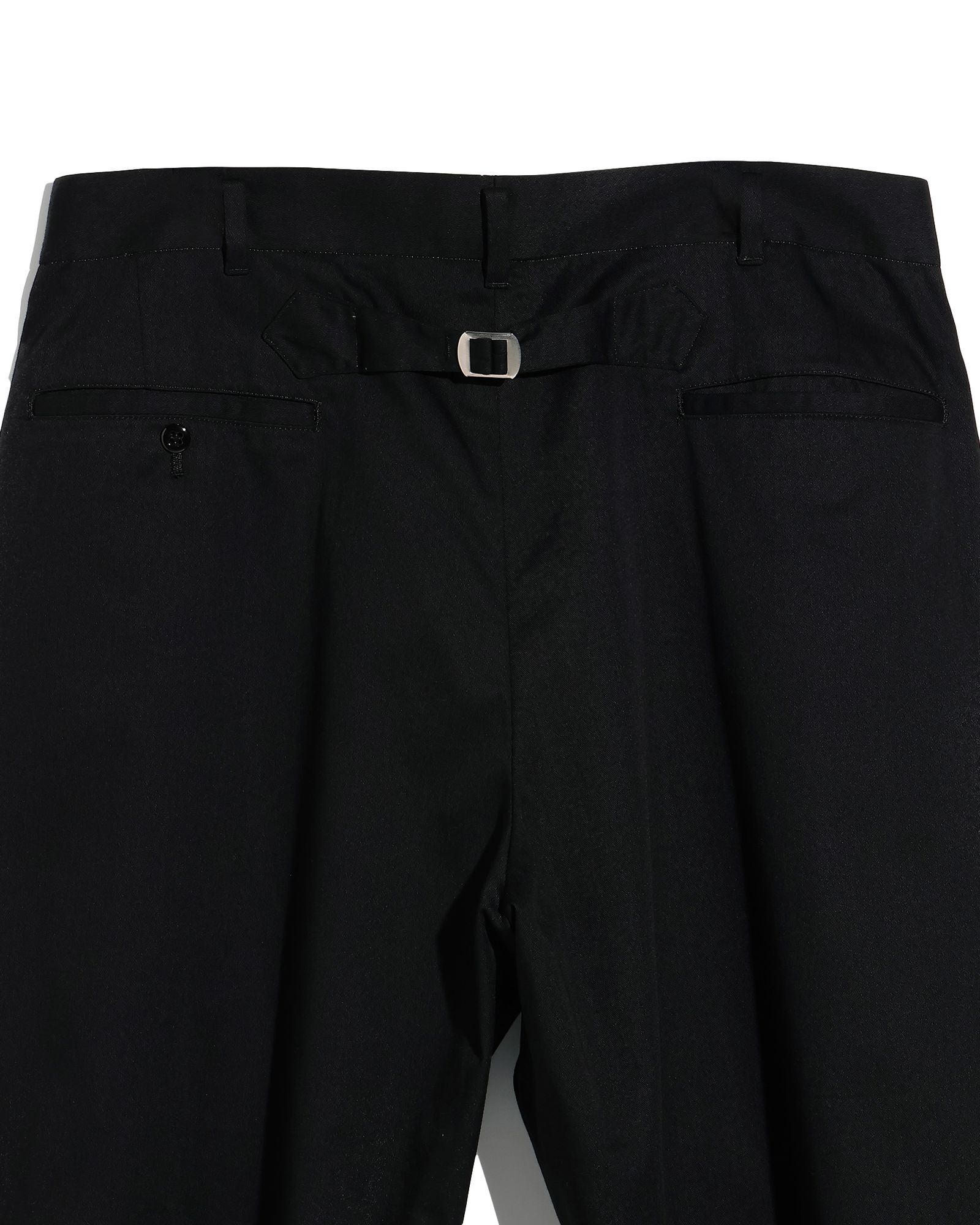ファウンダ 25AW TWILL PANTS(015FD252006)BLACK