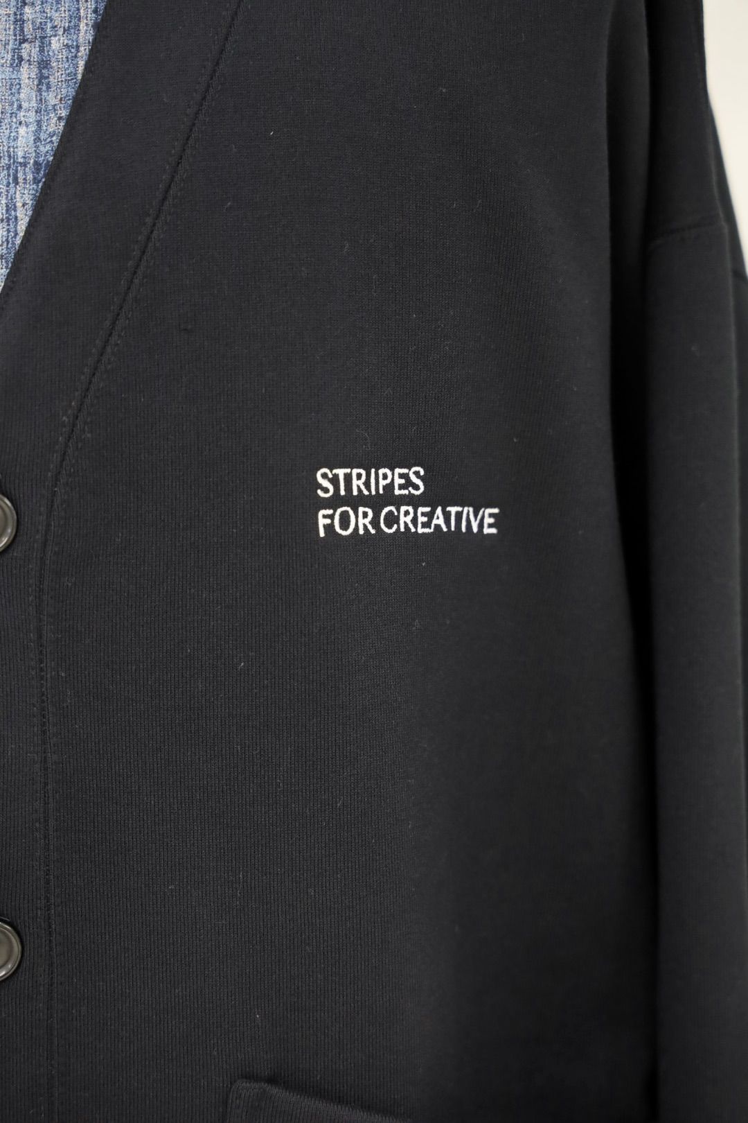 S.F.C 25FW エスエフシー TECH SWEAT CARDIGAN (SFCFW25CS02)Black