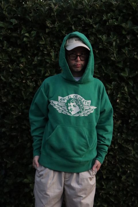 ©SAINT M×××××× 22AW HOODIE ANGELスタイル.2022.11.25.