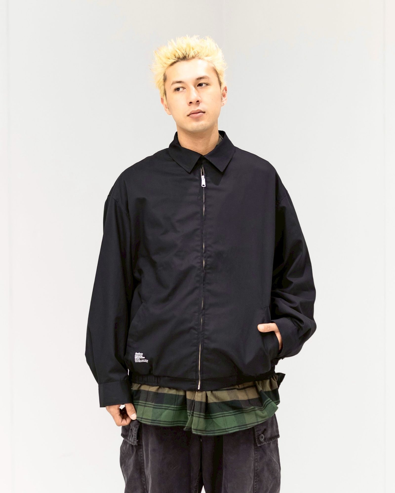 FreshService  POWDER COTTON SWING TOP BLOUSON (BLACK)☆11月15日新作発売！