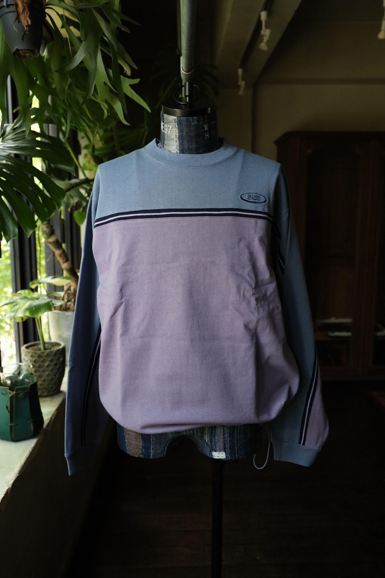 セダンオールパーパス FW24 Oval Logo Line Top(SD24F-CT02)Purple×Slate☆9月7日(土)発売！