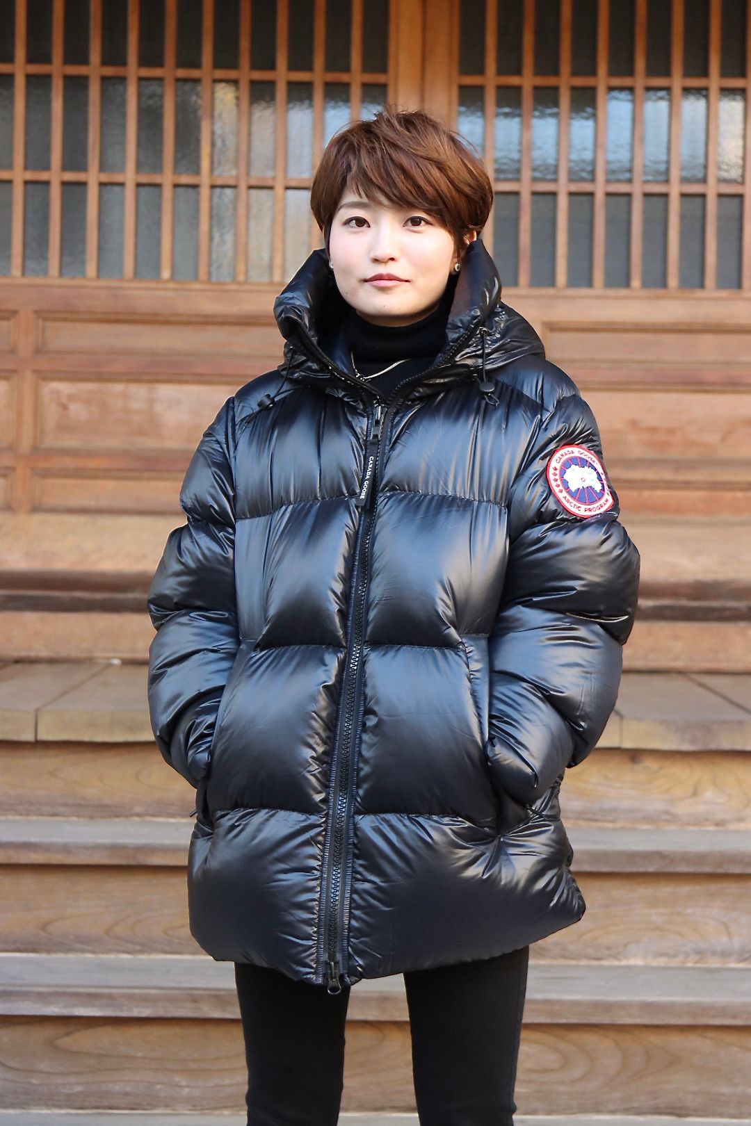 CANADA GOOSE CROFTON PUFFER(2252M)BLACK.style | 2132 | mark