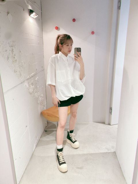 COMME des GARCONS HOMME 24SS 新作 綿ブロードシャツstyle.2024.5.6