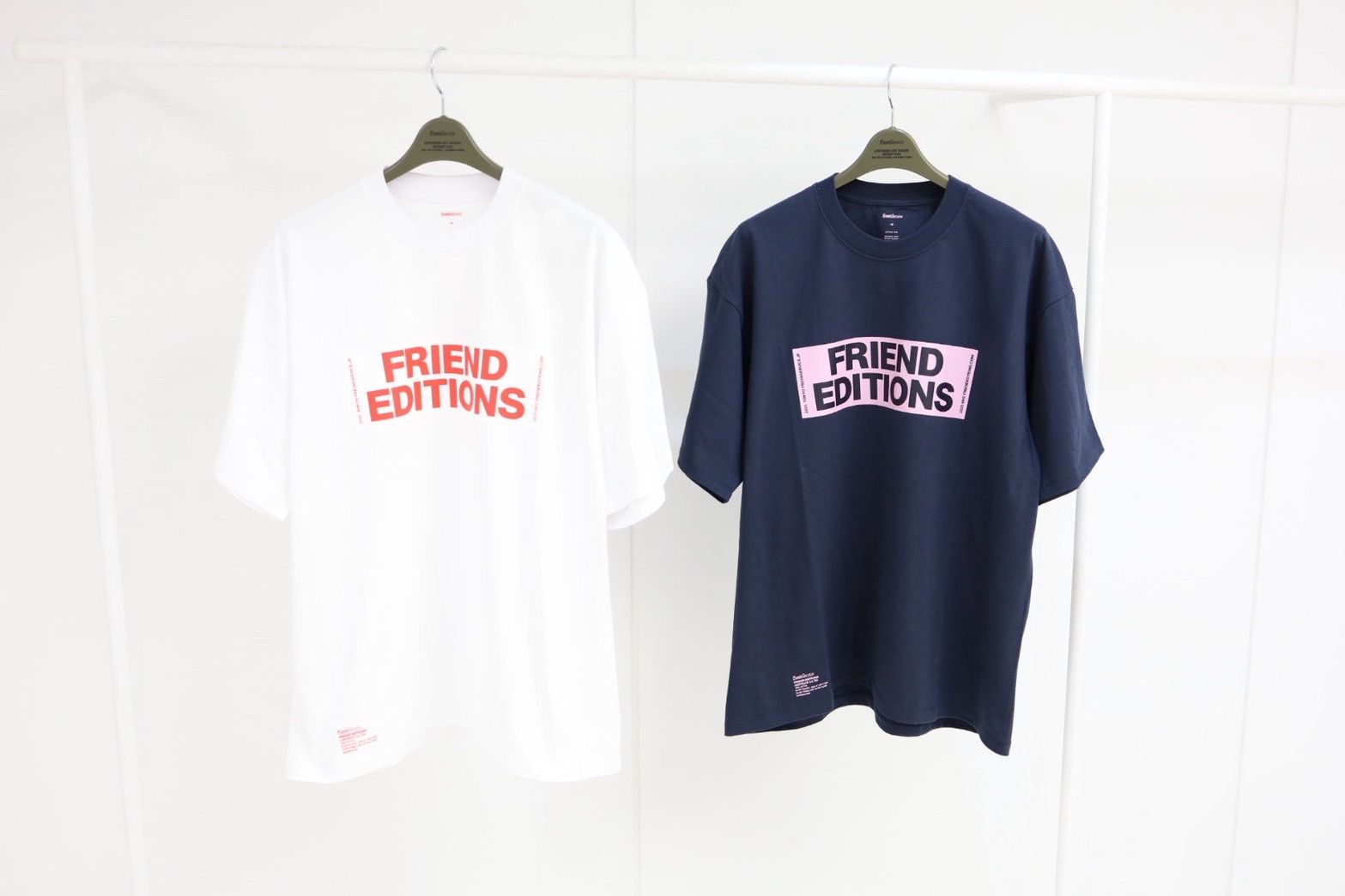 フレッシュサービス FRIEND EDITIONS CORPORATE TEE "STICKER"(FSC261-70088FE)WHITE☆3月14日(土)発売！