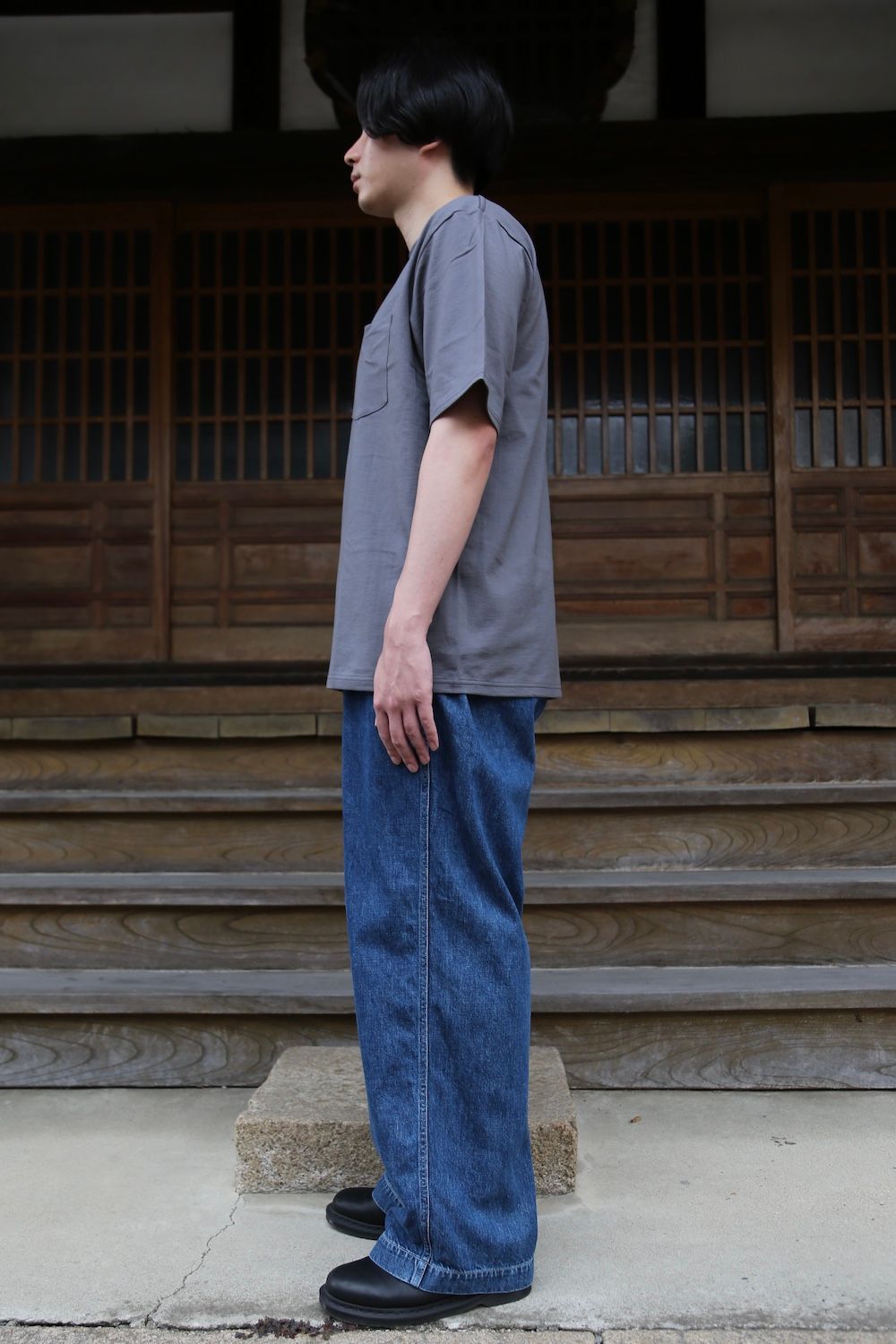 Graphpaper 2-Pack S/S Pocket Tee style.2021.5.15.