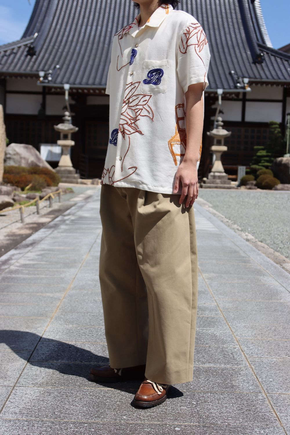 多様なアイテムを揃えた KHOKI B shirt(22SS-B-04) | ikebana-ohana.com