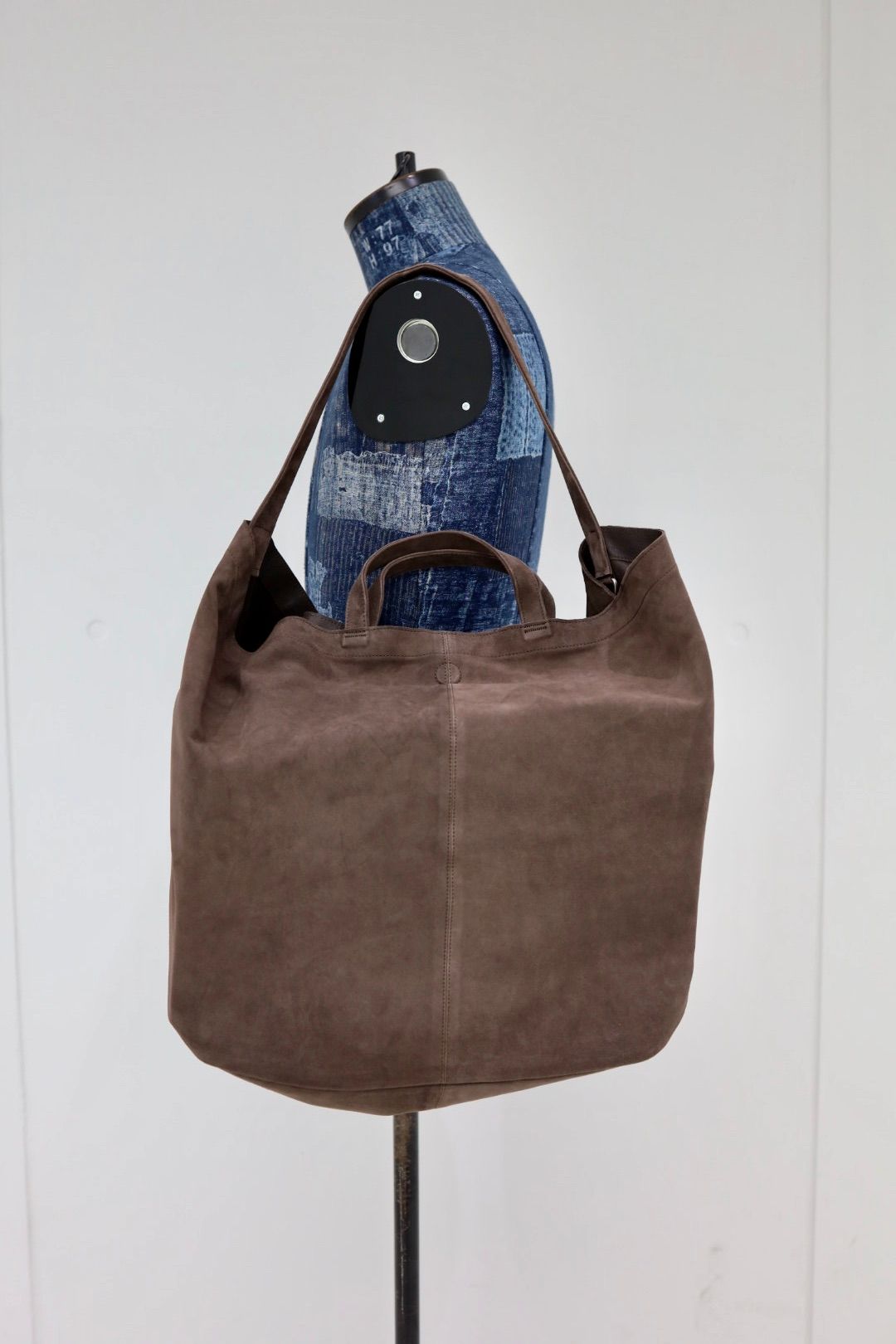 Morphee / モルフェトートバッグ MESSENGER OIL SUEDE(MSG-ODC)DARK CHOCO☆新作入荷！