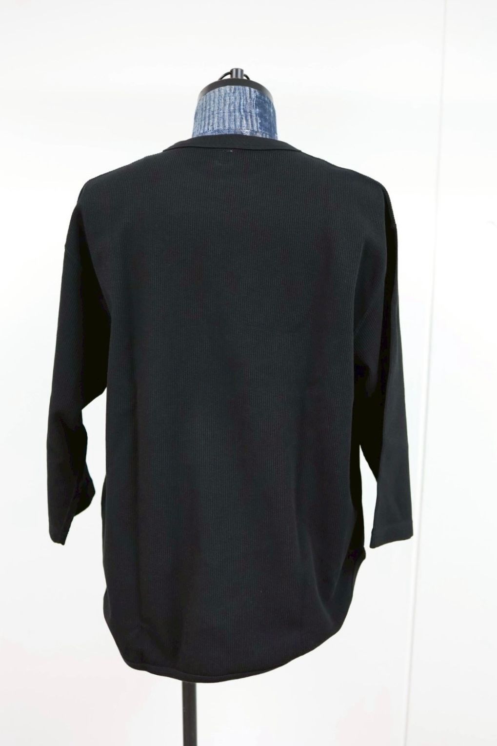 ブラームス 26SS Rough&Smooth Thermal Baseball Tee(bROOTS24F31S26)Black☆1月23日(金)新作発売！