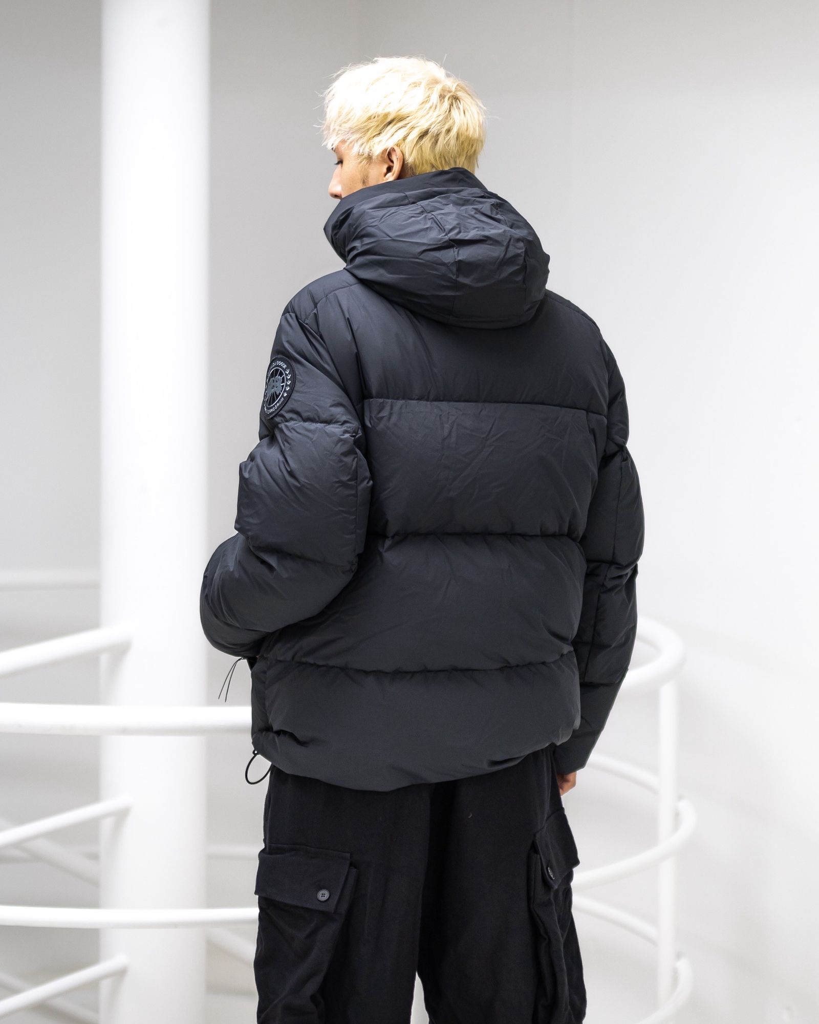 カナダグース クロフトン パッファーCrofton Puffer EnduraLuxe Black Label(2282MB)Black☆新作発売！