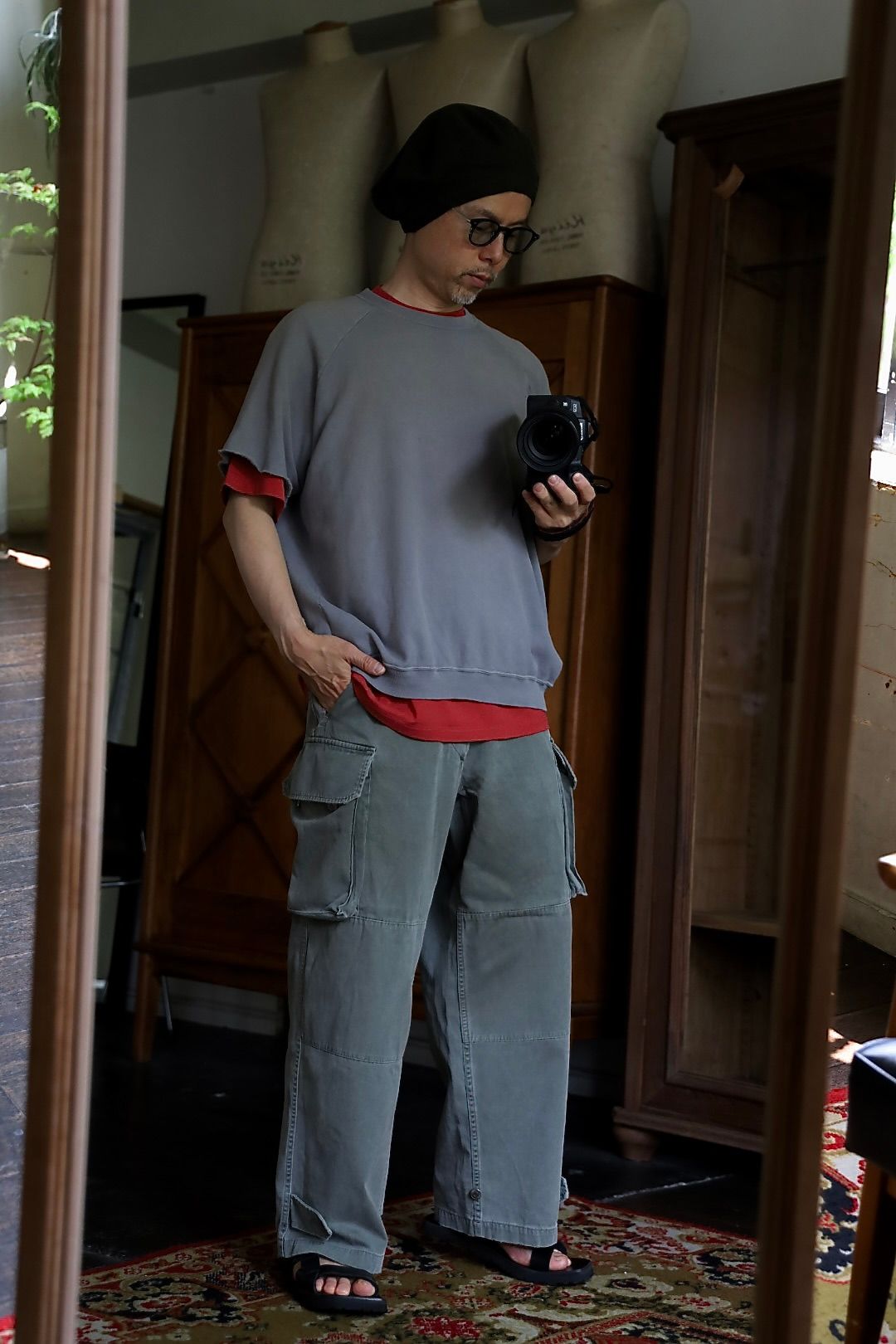 アプレッセ 2026 Vintage Light Weight T-Shirt(26SAP-05-04)RED☆4月25日(土)発売！