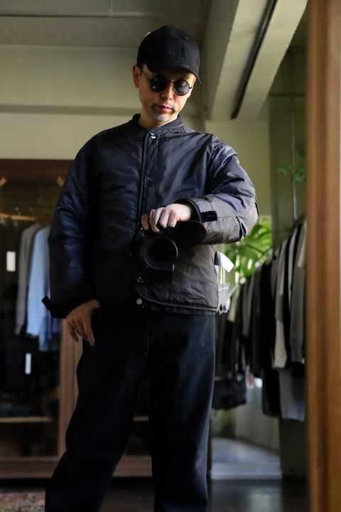 Yohji Yamamoto FIELD PARKA SHELL&LINERスタイル