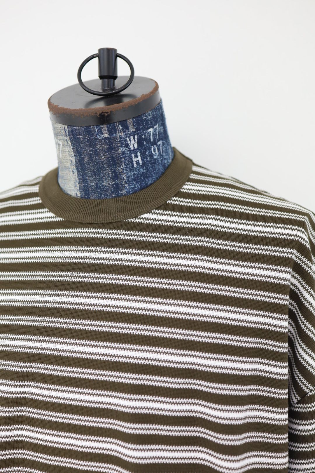 コムデギャルソンオム26SS ラッセルボーダーTシャツ(HQ-T018-051)BROWN×WHITE☆5月1日(金)発売！