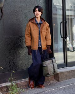 COMME des GARCONS HOMME W-NAME REVERSIBLE BAG x リバーシブルキルティングフーデッドパーカ