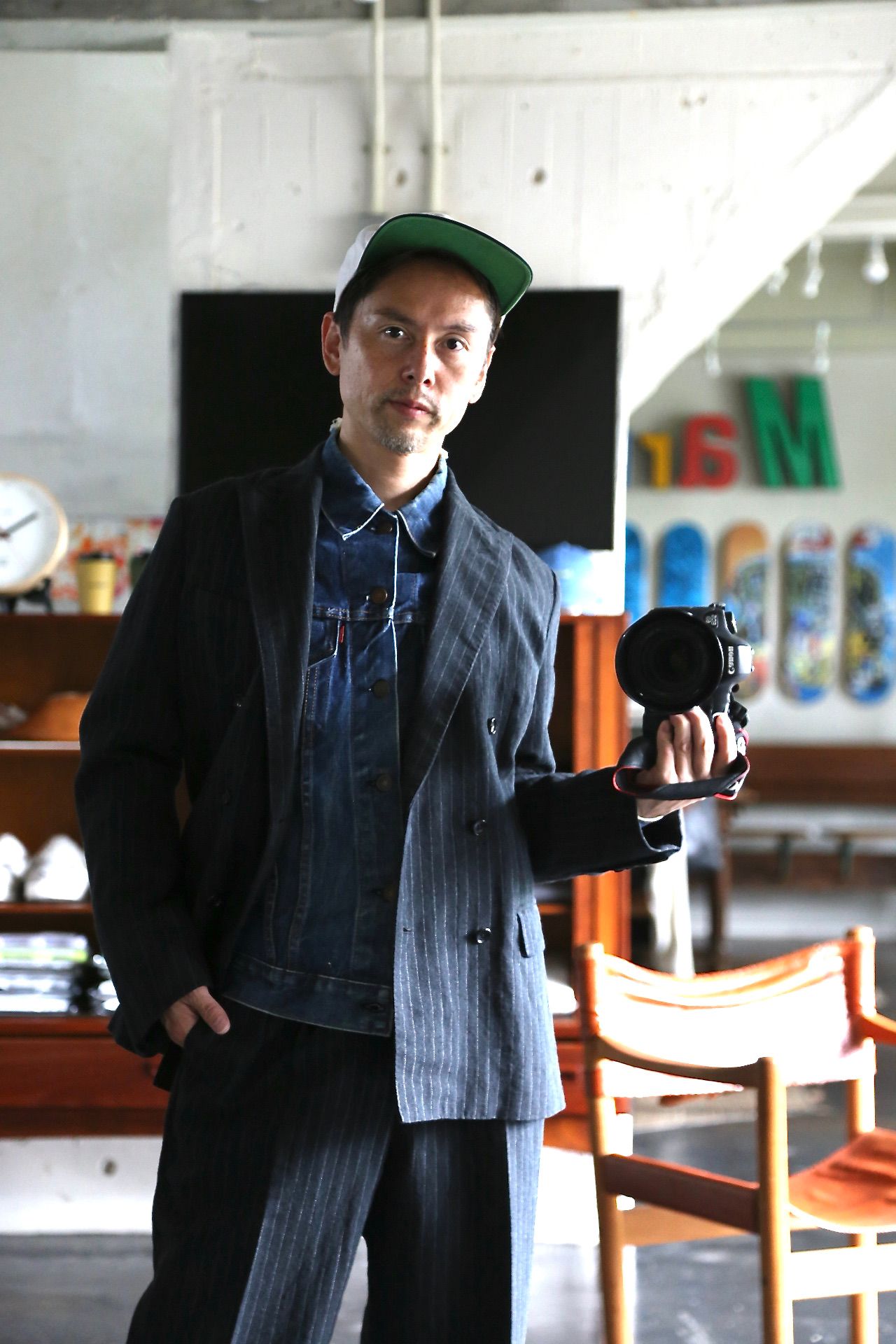 A.PRESSE Double Breasted Jacket(21AAP-01-07M)CHARCOAL style※8月21 ...