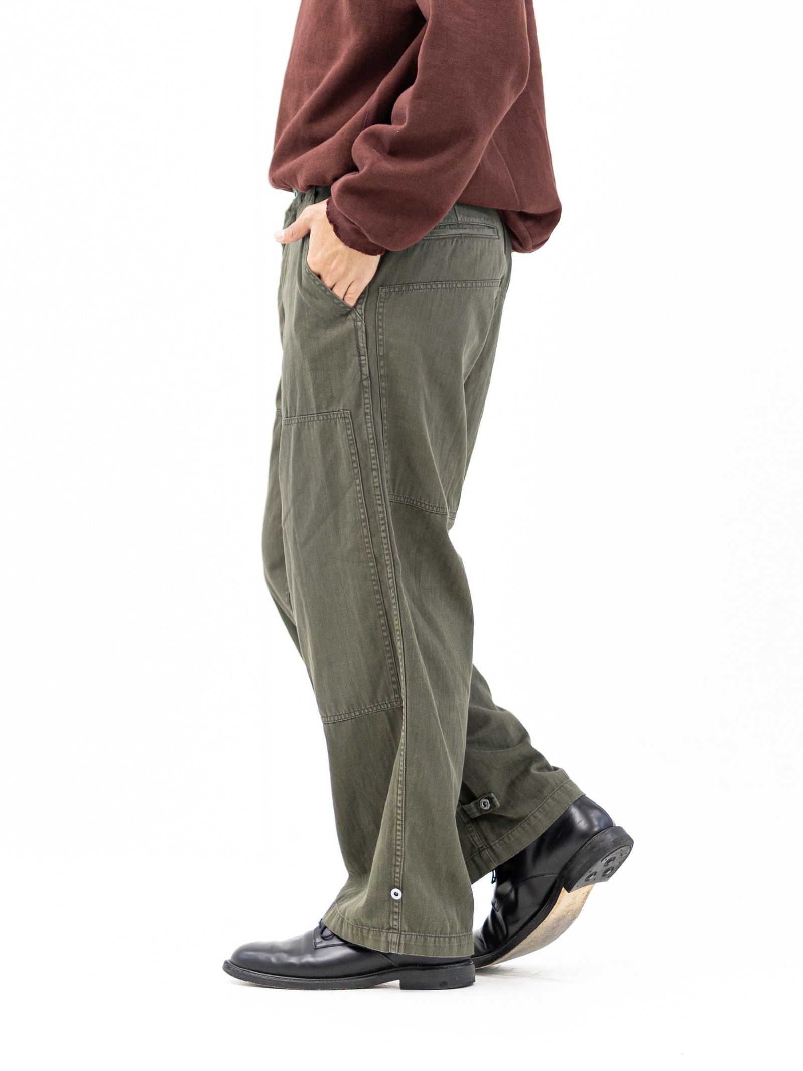 アプレッセ 2026 STYLE2 Military Double Knee Trousers(26AAP-04-24)OLIVE☆9月5日(土)発売！
