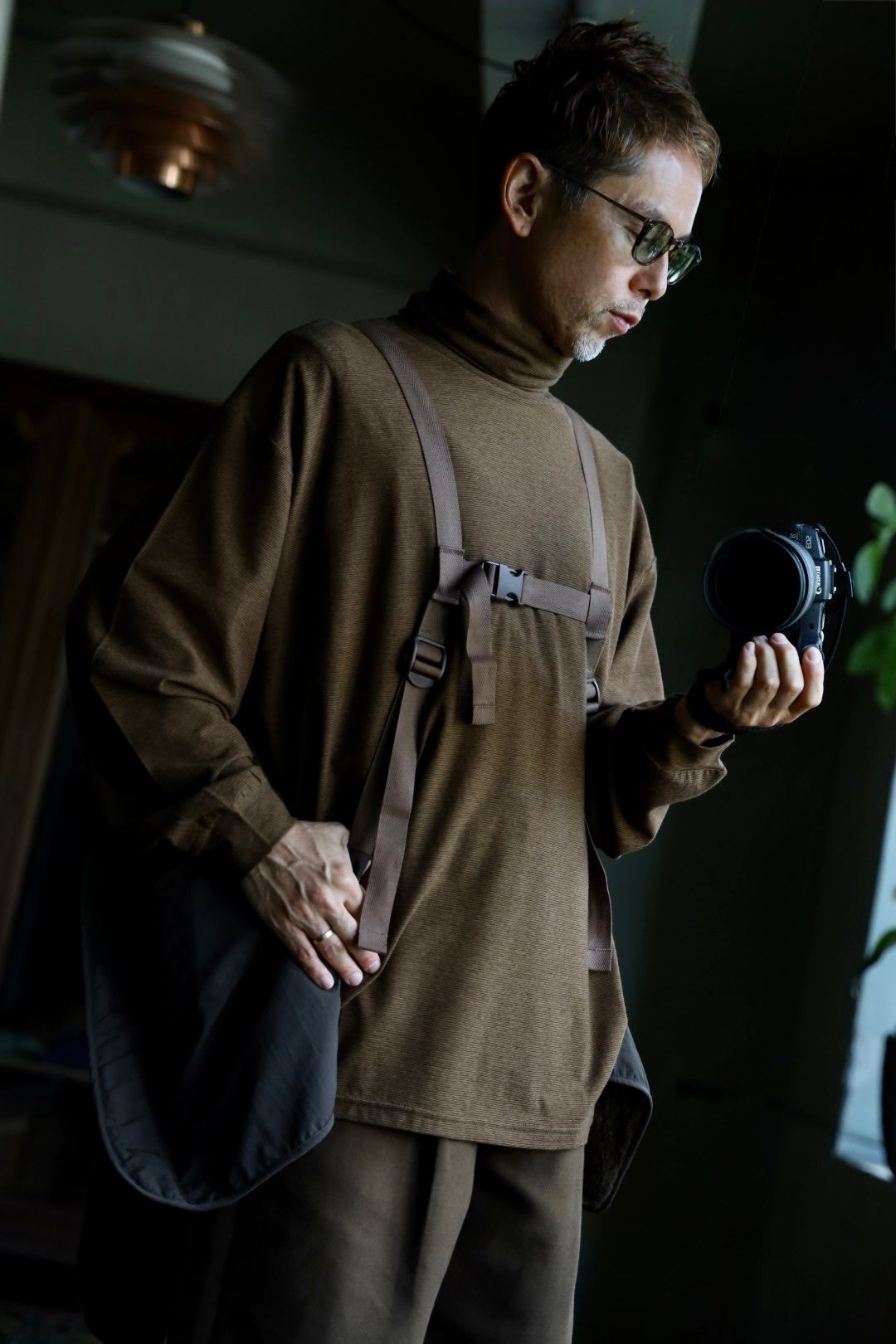 グラフペーパー Wool Boa Liner Blouson(GU263-30341)BROWN☆10月17日(土)発売！