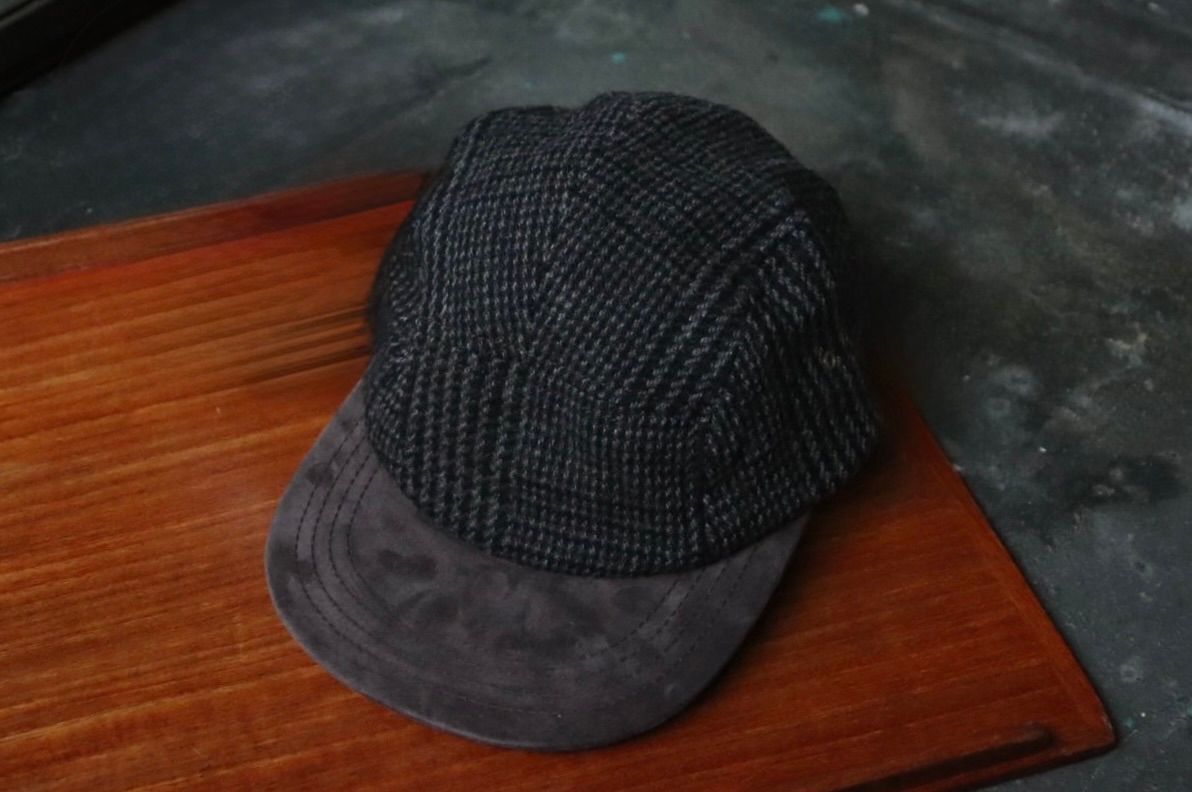 エンダースキーマ 25SA キャップ tweed jet cap(xu-c-twc)brown