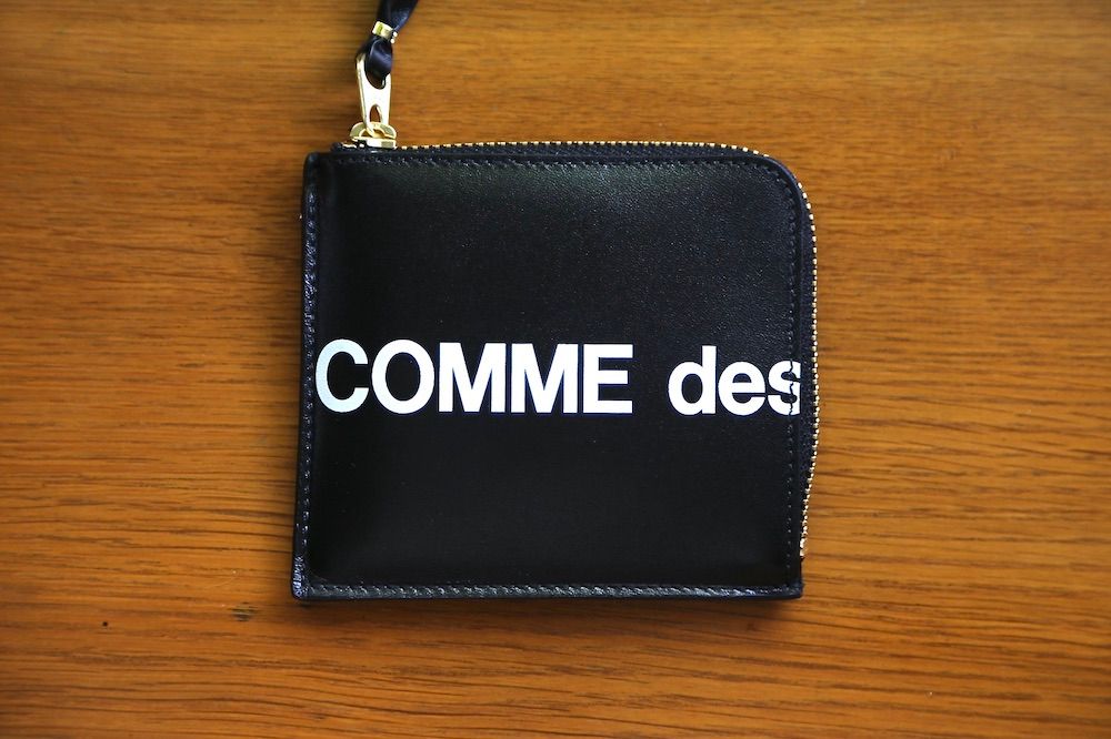 コムデギャルソン 財布 Wallet Huge Logo (SA3100HL)BLACK☆7月10日発売！