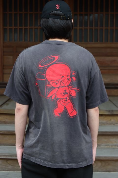 ©SAINT M×××××× DENIM TEARS FACES TEE style.2022.4.26