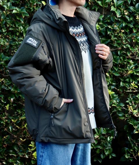 Abu Garcia  CLOUD PADDING JACKET"OLIVE"style.2021.10.18.