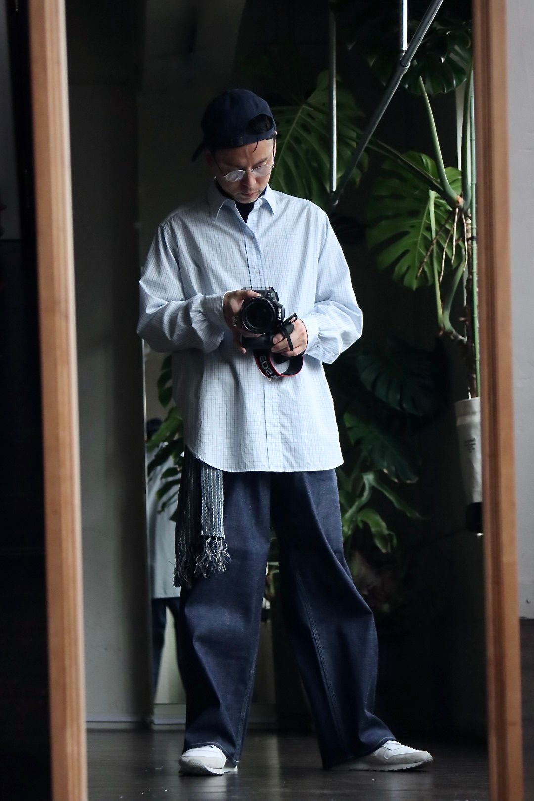 A.PRESSE 23SSデニム Military Denim Trousers(23SAP-04-07H)INDIGOスタイル