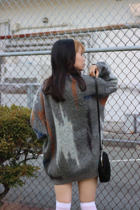 YOKE 22AW STILL JACQUARD CREWNECK style 2022.8.31