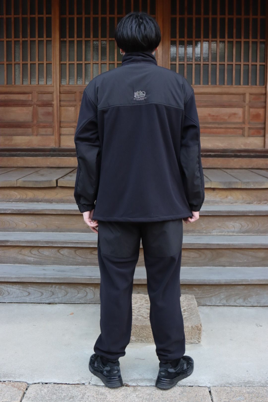 イズネス22AW THM FLEECE PANTS (1003AWPT01)BLACK