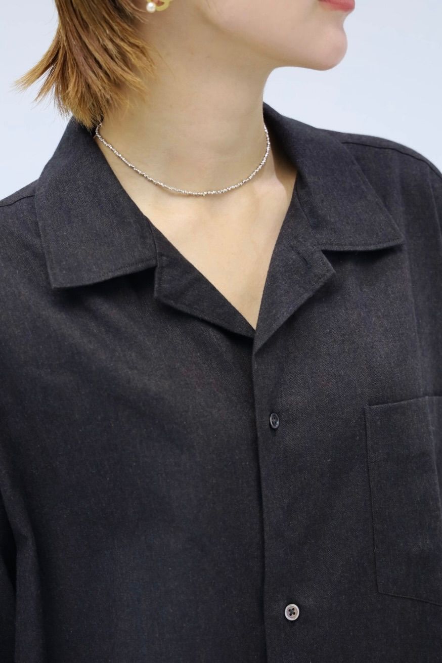 Graphpaper SIDOGRAS Cotton Herringbone Flannel Sleeping Shirt STYLE 2025.10.24