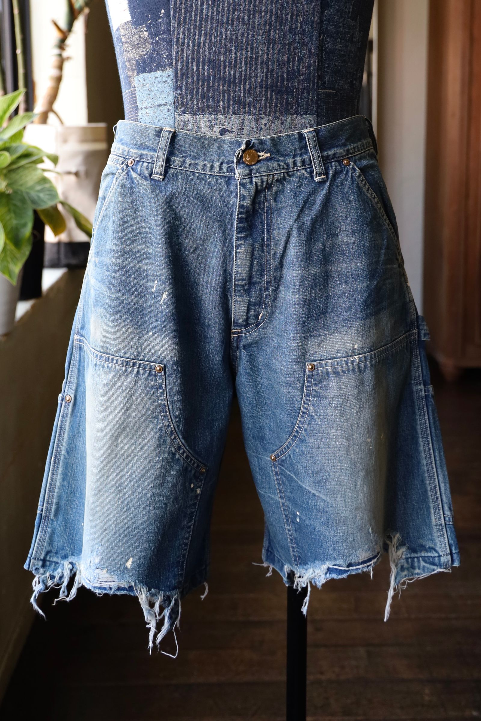SAINT M××××××（セントマイケル）- SM051 PAINTER DENIM PANTS