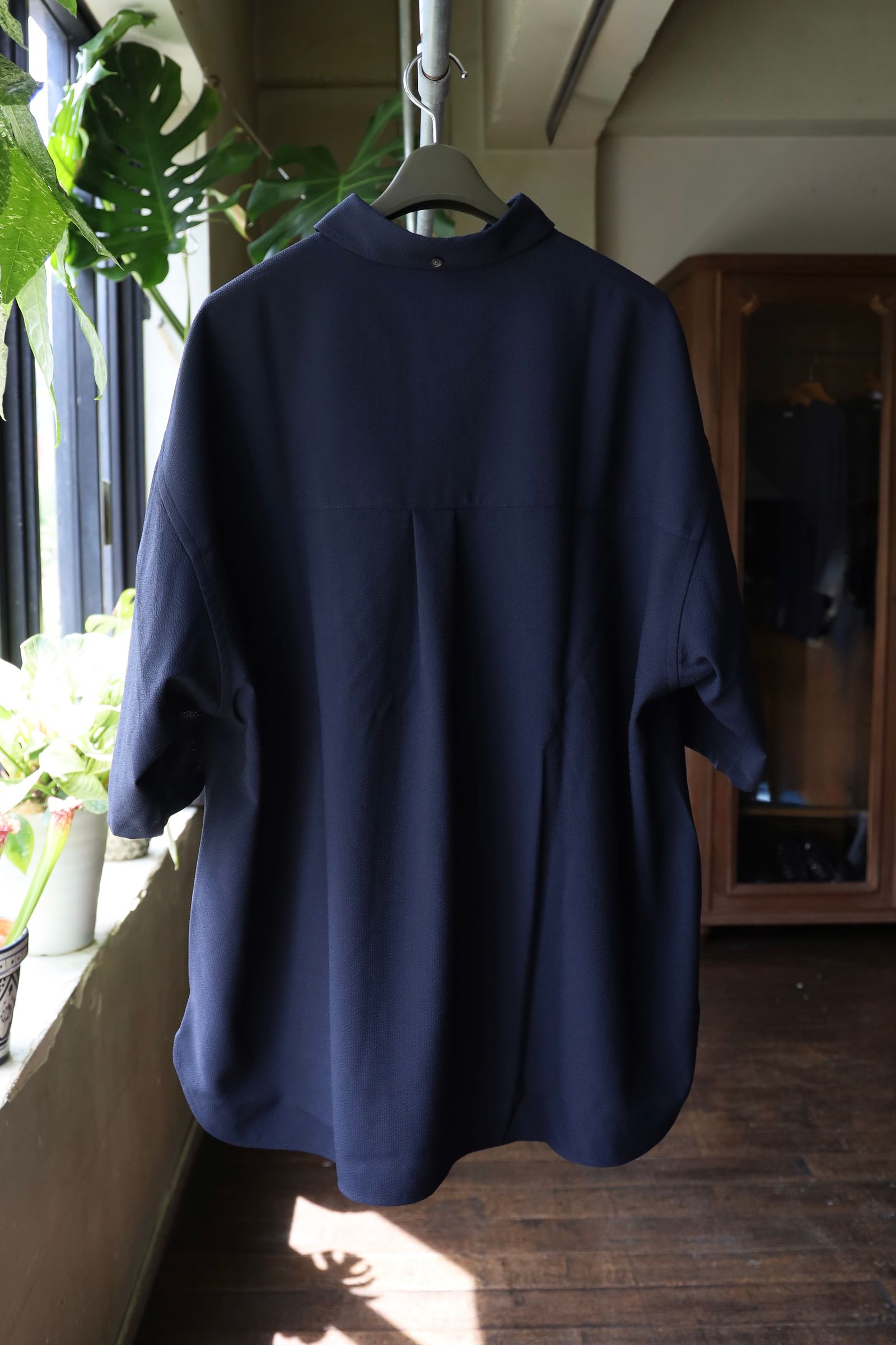 フレッシュサービス SEERSUCKER B.D SHIRT (FSC252-50043)NAVY☆6/21(土)発売！