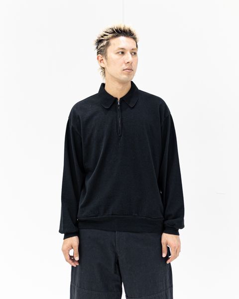 blurhms Co/Silk Nep Harf-Zip P/O MARKスタイル！