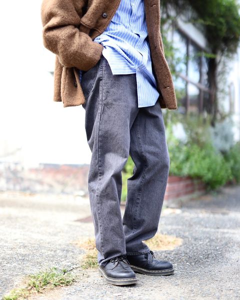 blurhms ブラームス 23FW Wool Shaggy Cruiser Jacketスタイル